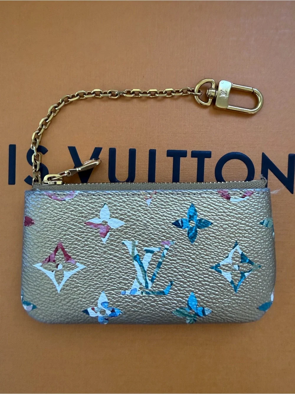 Louis Vuitton Nano Crossbody Bag And Pouch